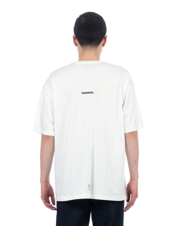 NEIGHBORHOOD | NH-9 T-Shirt White - Concrete