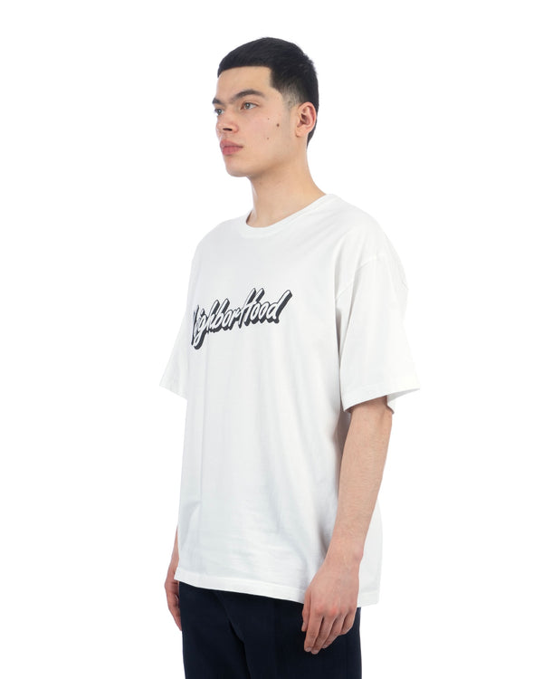 NEIGHBORHOOD | NH-9 T-Shirt White - Concrete
