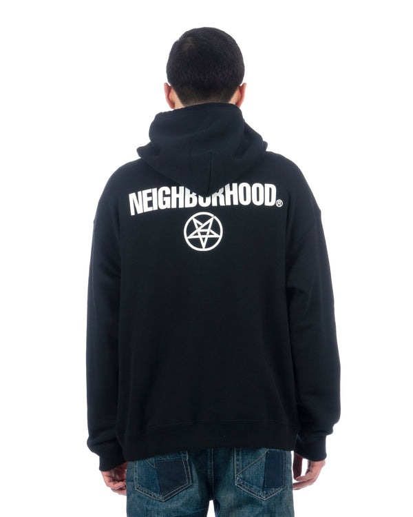 NEIGHBORHOOD | x ANTHRAX Sweatparka-2 Hoodie Black - Concrete