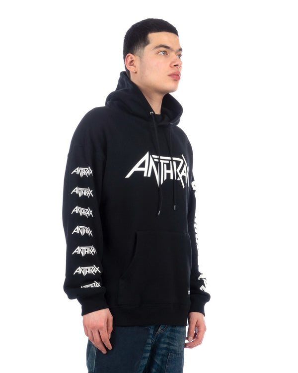 NEIGHBORHOOD | x ANTHRAX Sweatparka-2 Hoodie Black - Concrete