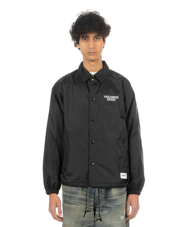 NEIGHBORHOOD | Windbreaker Jacket-1 Black - Concrete