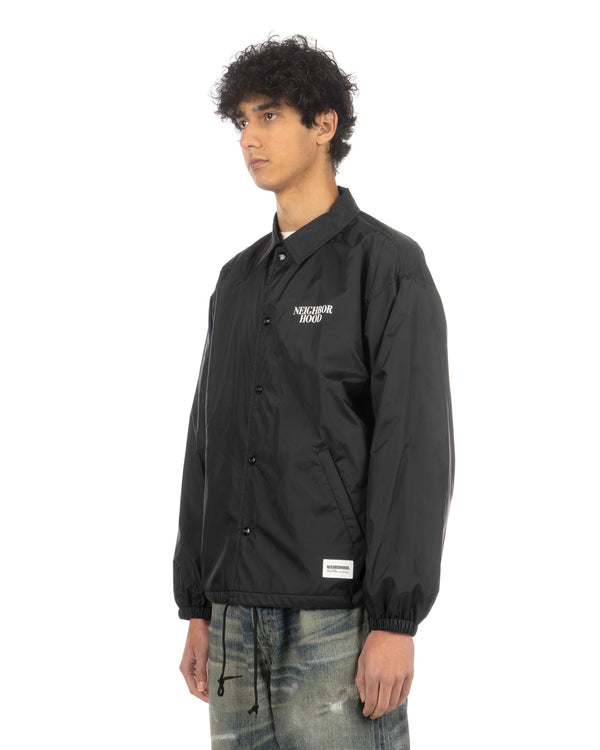 NEIGHBORHOOD | Windbreaker Jacket-1 Black - Concrete