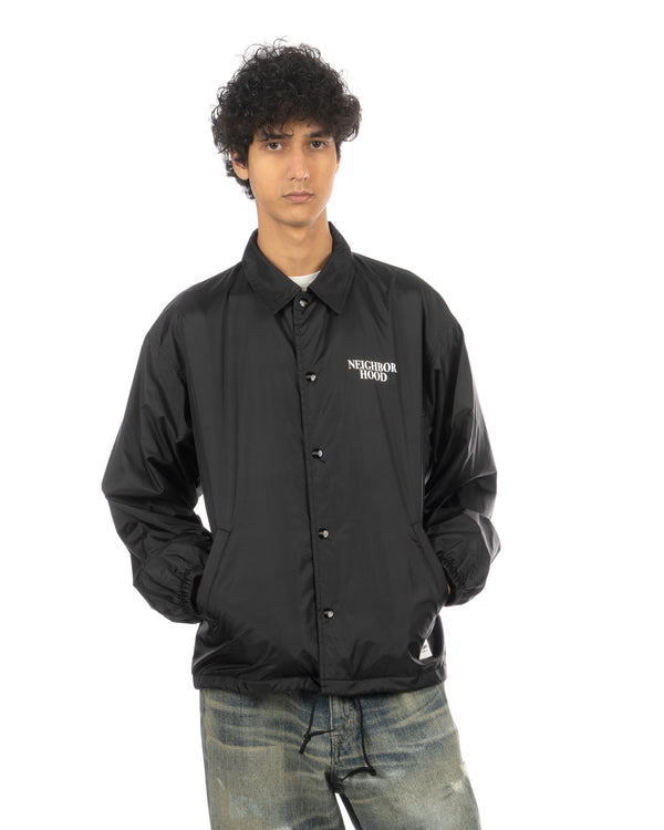 NEIGHBORHOOD | Windbreaker Jacket-1 Black - Concrete