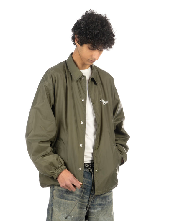 NEIGHBORHOOD | Windbreaker Jacket-1 Olive Drab - Concrete