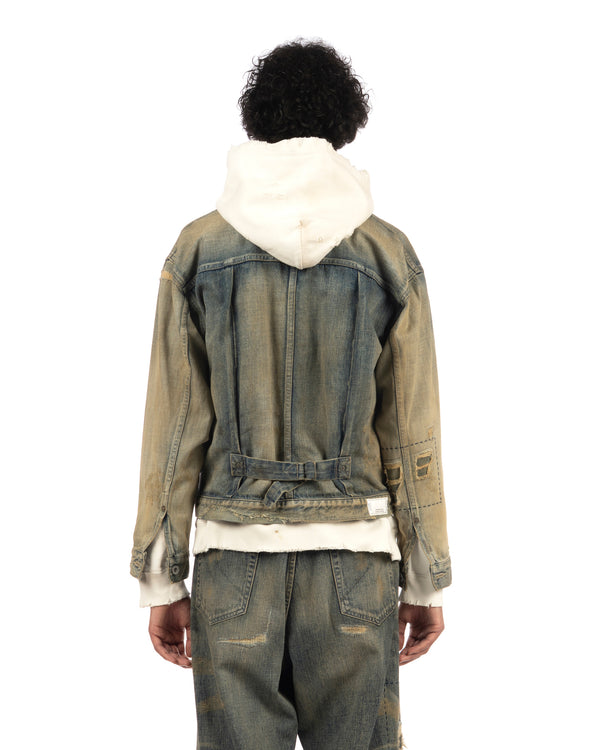 NEIGHBORHOOD | Savage Denim Type-1 Jacket Mod Indigo - Concrete