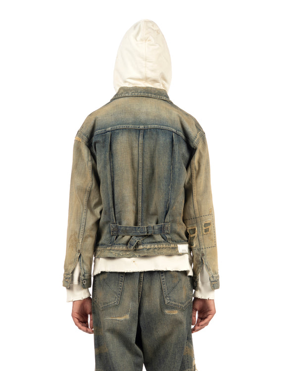 NEIGHBORHOOD | Savage Denim Type-1 Jacket Mod Indigo - Concrete