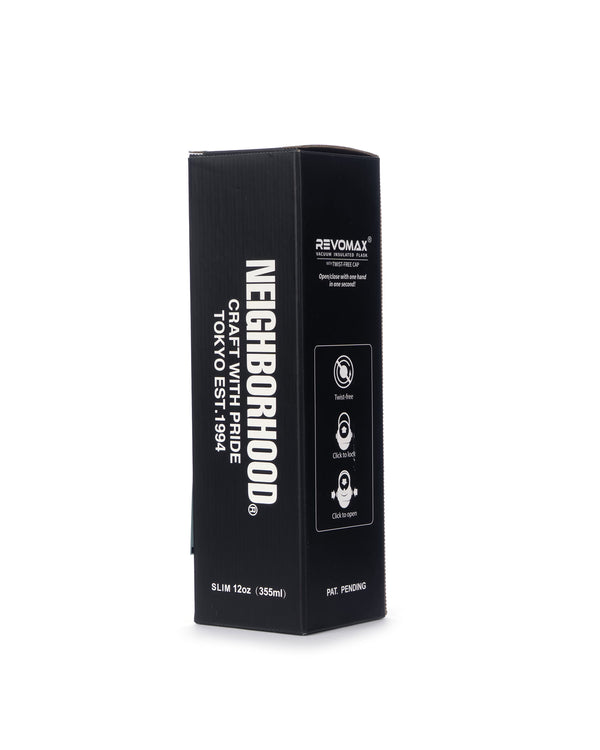 NEIGHBORHOOD | x Revomax Vacuum Insulated Bottle 12OZ Silver - Concrete