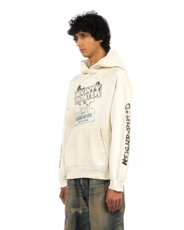 NEIGHBORHOOD | x BOUNTYHUNTER Savage Hoodie Off White - Concrete