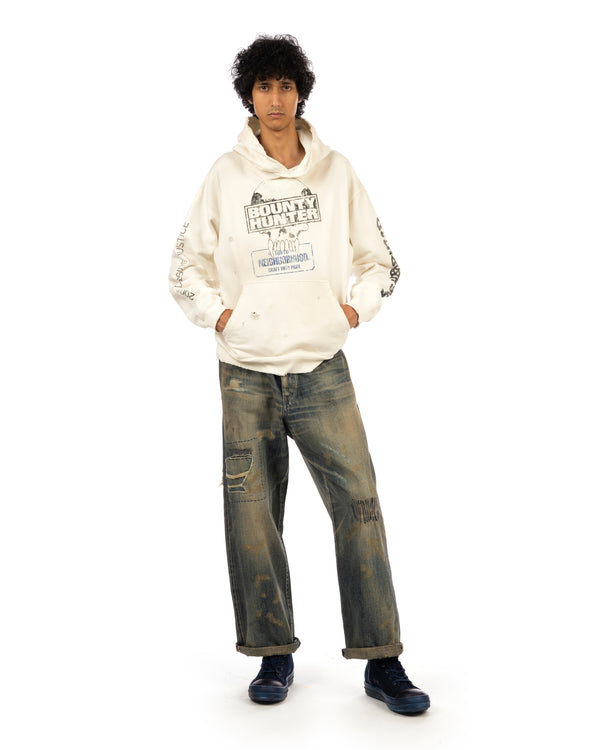 NEIGHBORHOOD | x BOUNTYHUNTER Savage Hoodie Off White - Concrete