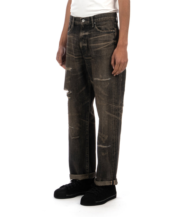 NEIGHBORHOOD | Savage Denim DP Basic Pants Black - Concrete