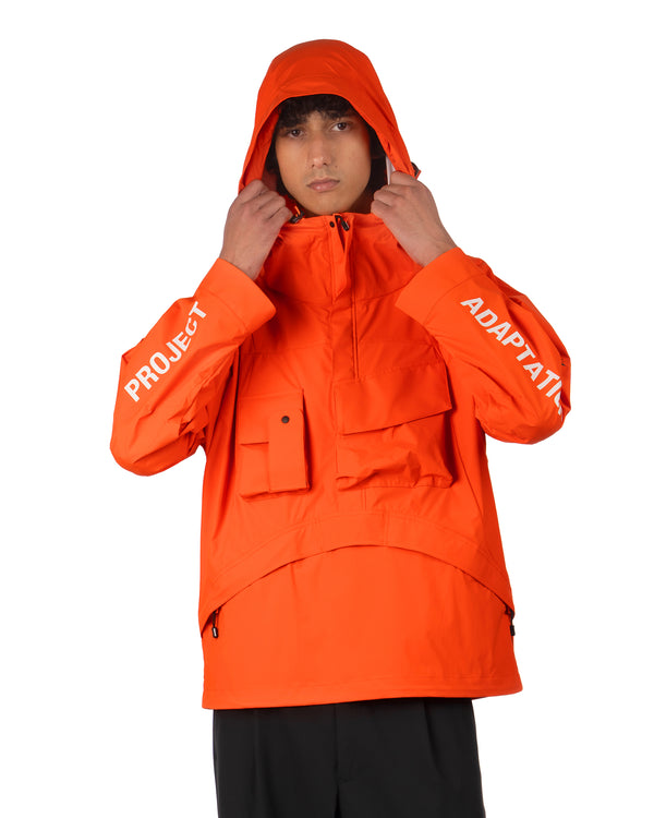 NEIGHBORHOOD | MAP . Pullover Jacket Orange - Concrete