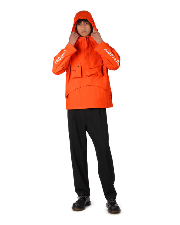 NEIGHBORHOOD | MAP . Pullover Jacket Orange - Concrete