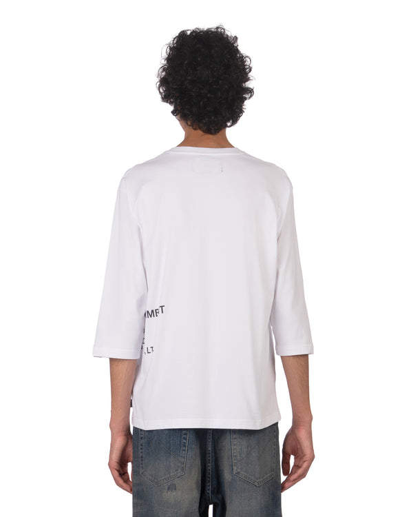NEIGHBORHOOD | Sheltech V-Neck T-Shirt White - Concrete