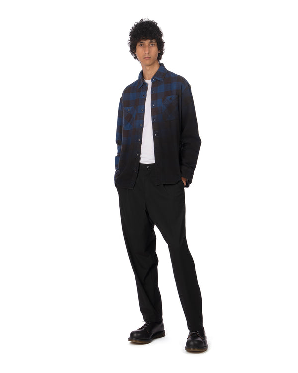 NEIGHBORHOOD | Woven Tuck Pants Black - Concrete