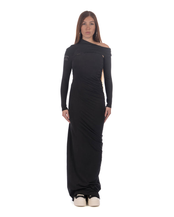 OTTOLINGER | Lounge Long Dress Washed Black - Concrete
