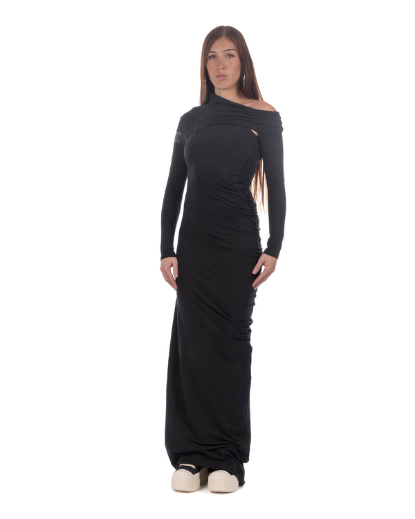 OTTOLINGER | Lounge Long Dress Washed Black - Concrete