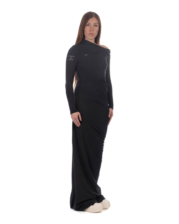 OTTOLINGER | Lounge Long Dress Washed Black - Concrete
