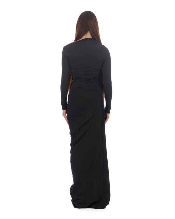 OTTOLINGER | Lounge Long Dress Washed Black - Concrete