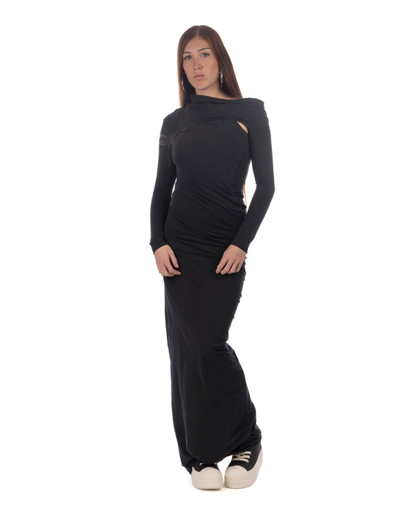 OTTOLINGER | Lounge Long Dress Washed Black - Concrete