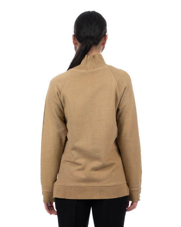 Perks and Mini (P.A.M.) | W Box Hi Neck Sweat Sienna - Concrete