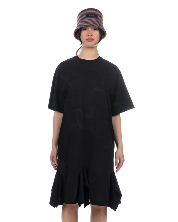 Perks and Mini (P.A.M.) | Because Of Love Jersey Dress Black - Concrete