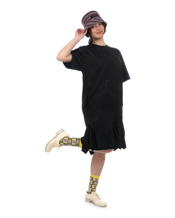 Perks and Mini (P.A.M.) | Because Of Love Jersey Dress Black - Concrete