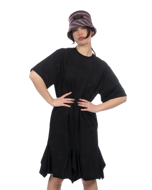 Perks and Mini (P.A.M.) | Because Of Love Jersey Dress Black - Concrete