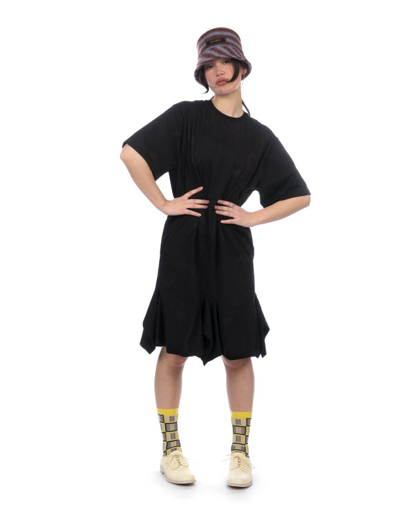 Perks and Mini (P.A.M.) | Because Of Love Jersey Dress Black - Concrete