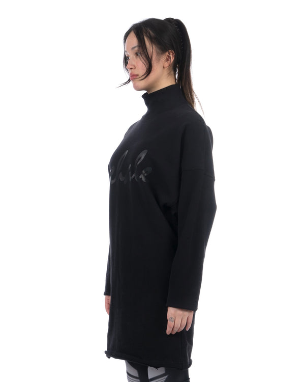 Perks and Mini (P.A.M.) | Elevation High Neck Dress Black - Concrete