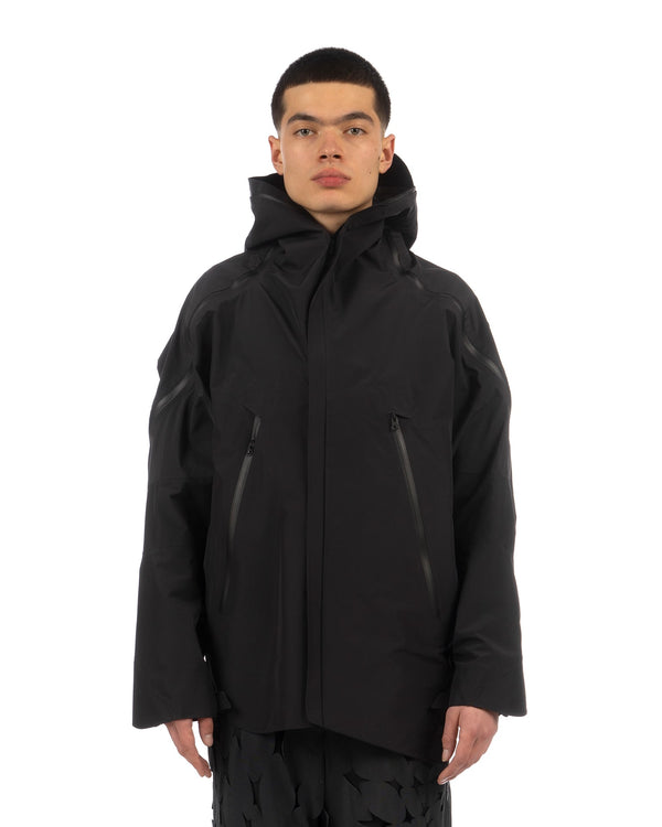 Post Archive Faction | x LTEKS Storm Breaker Jacket Black - Concrete