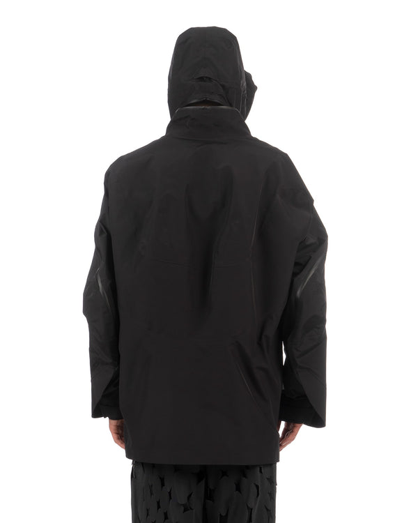 Post Archive Faction | x LTEKS Storm Breaker Jacket Black - Concrete