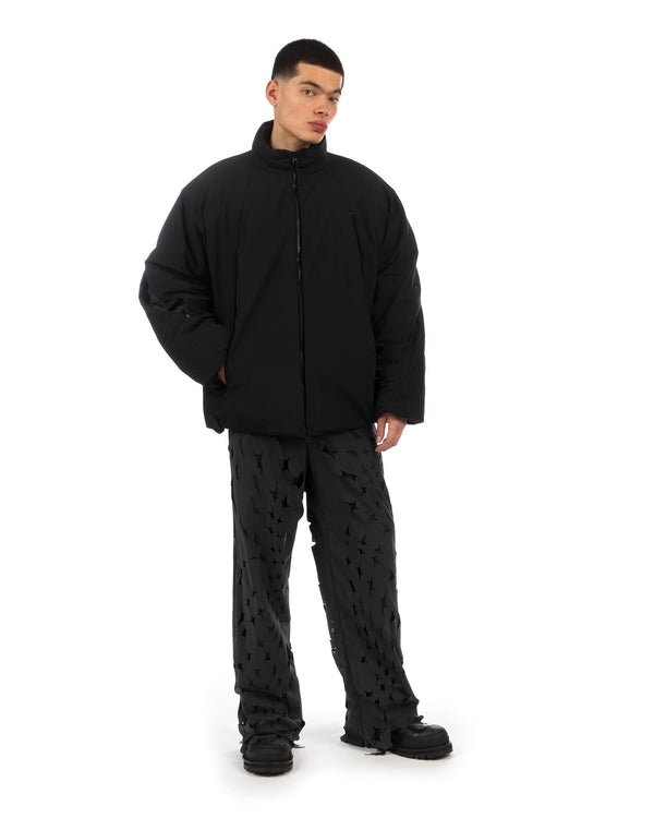 Post Archive Faction | 5.1 Down Jacket Left Black - Concrete