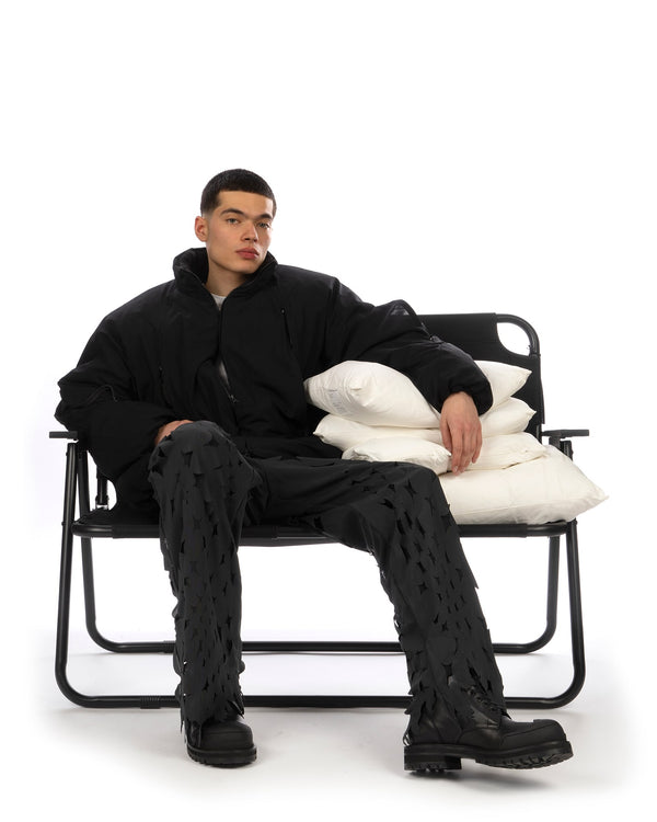 Post Archive Faction | 5.1 Down Jacket Left Black - Concrete