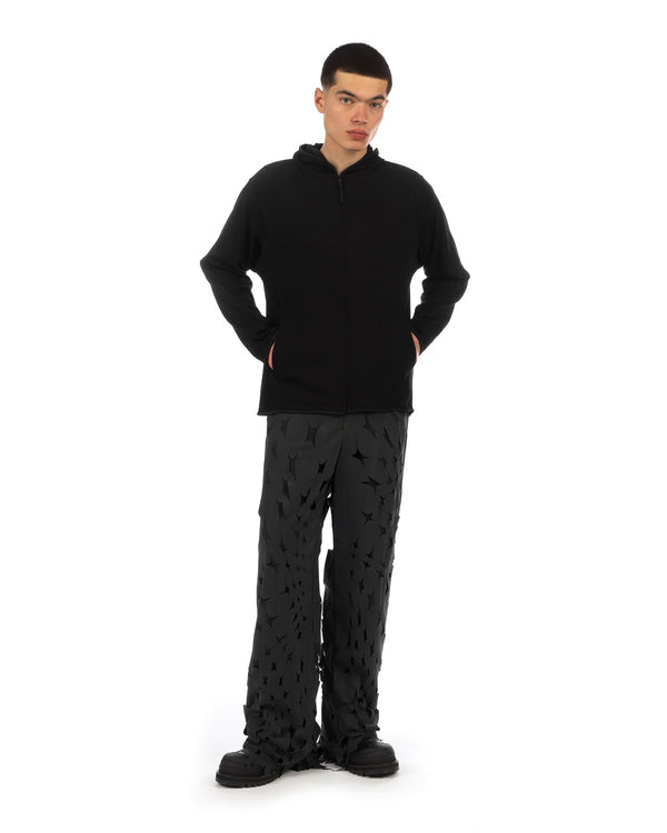 Post Archive Faction | 5.1 Hoodie Right Black - Concrete