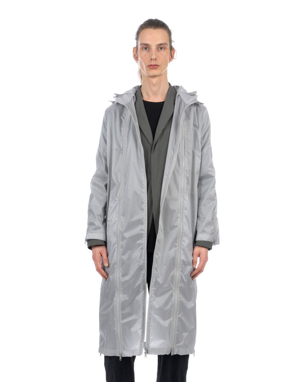 Post Archive Faction | 5.0+ Coat Center Light Grey - Concrete