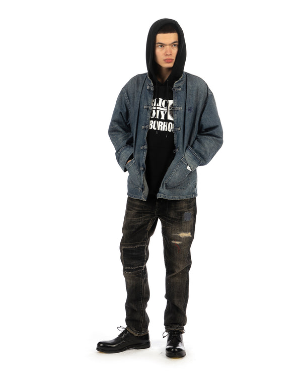 NEIGHBORHOOD | x Public Enemy Hoody Black - Concrete