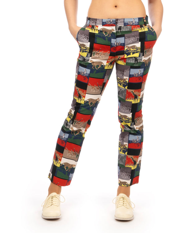 Peter Jensen | W Capri Pants Safari - Concrete