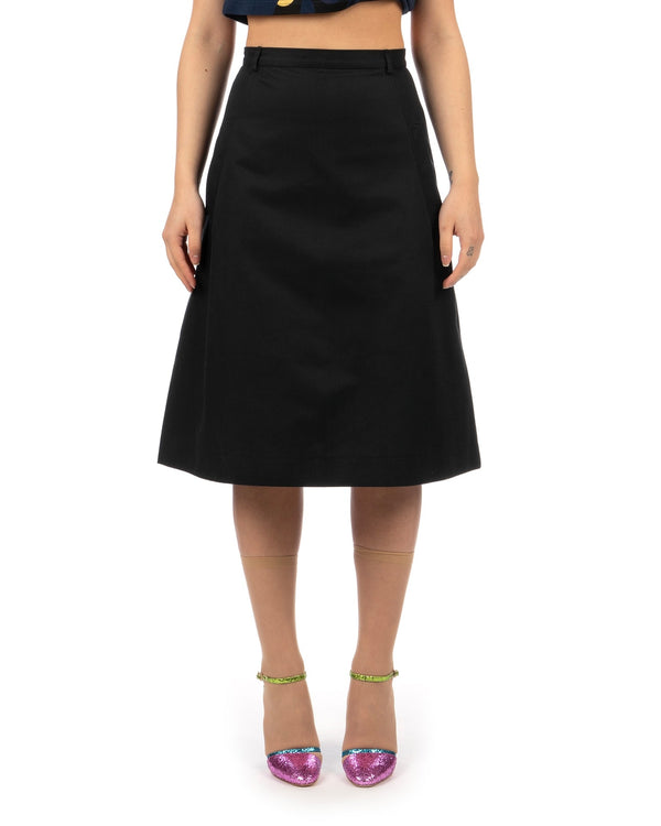 Peter Jensen | W Heta Skirt Black - Concrete