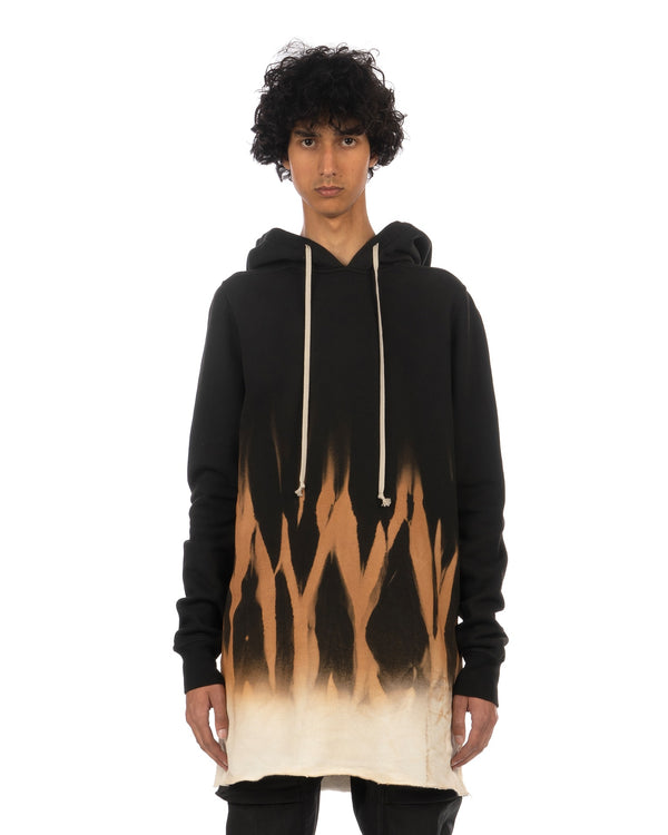 DRKSHDW by Rick Owens | Pullover Hoodie Black / Terra - Concrete