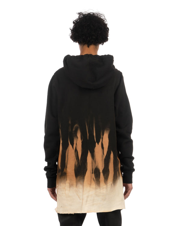 DRKSHDW by Rick Owens | Pullover Hoodie Black / Terra - Concrete