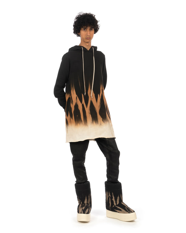 DRKSHDW by Rick Owens | Pullover Hoodie Black / Terra - Concrete