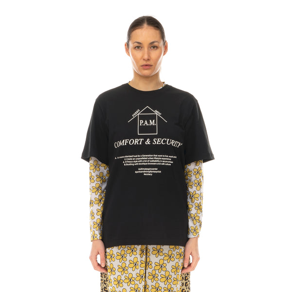 Perks and Mini (P.A.M.) | A.C.A.B. T-Shirt Black - Concrete