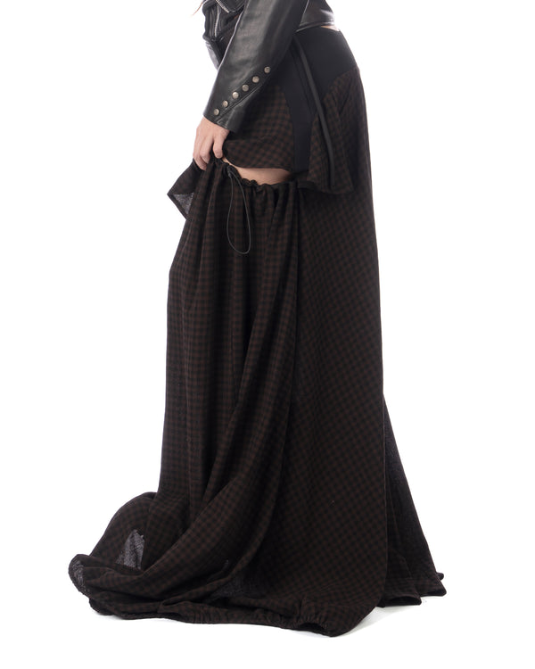 OTTOLINGER | Pulsar Cascade Skirt Black