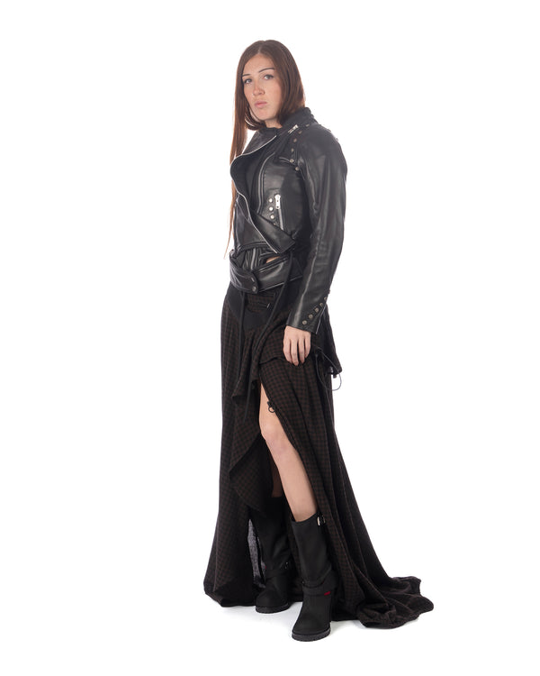 OTTOLINGER | Pulsar Cascade Skirt Black