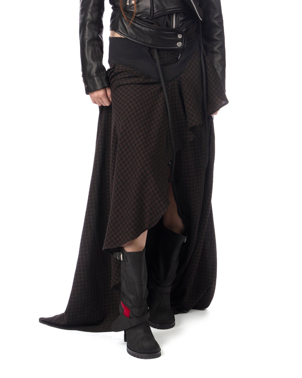 OTTOLINGER | Pulsar Cascade Skirt Black