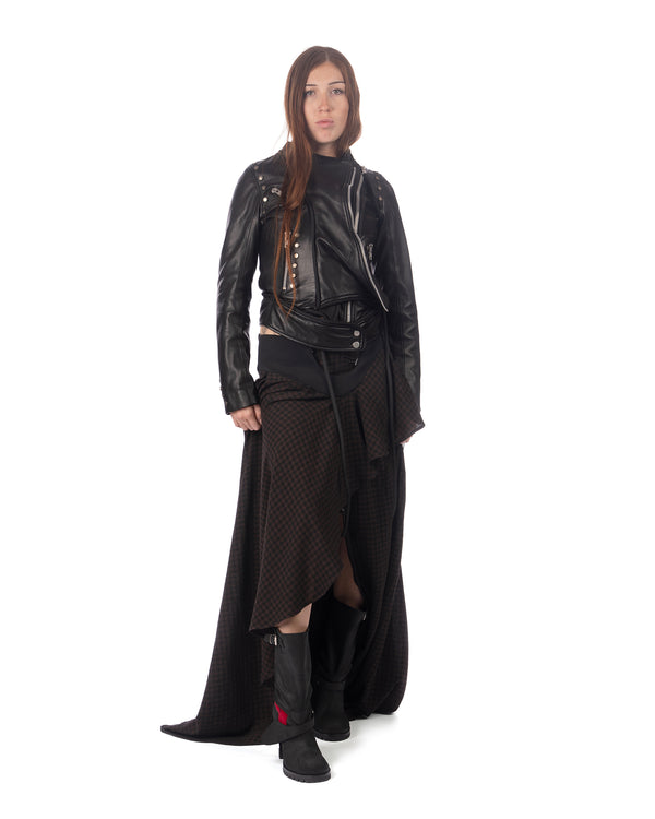 OTTOLINGER | Pulsar Cascade Skirt Black