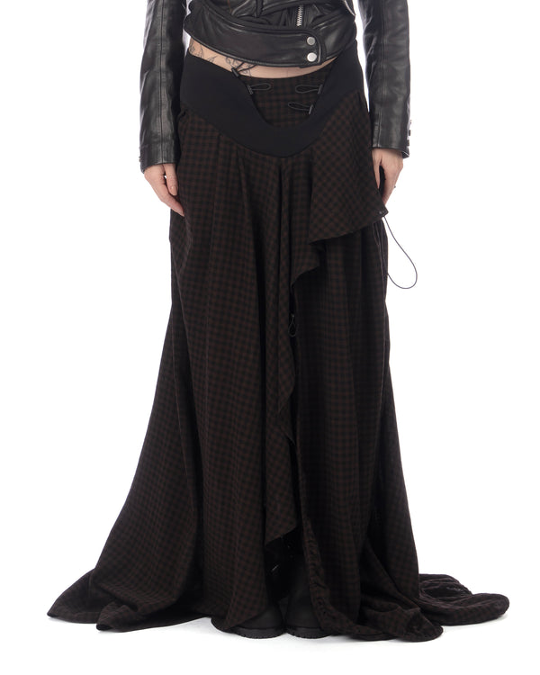OTTOLINGER | Pulsar Cascade Skirt Black