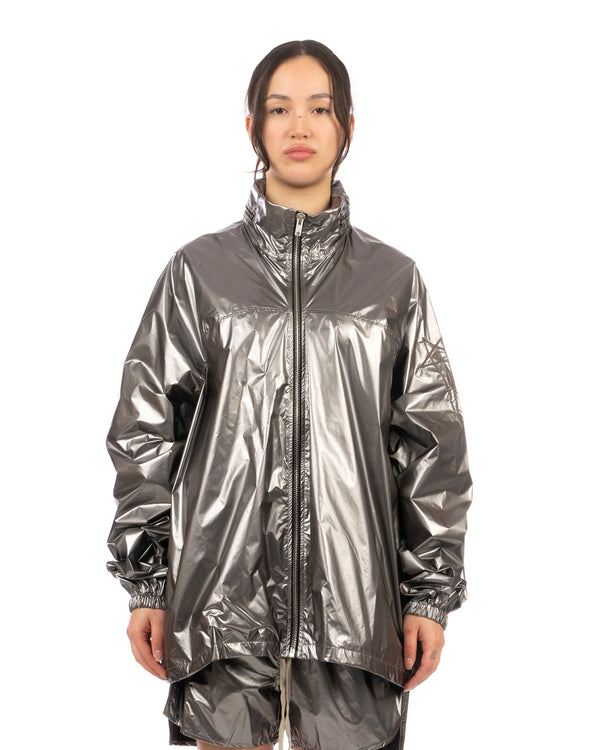 Rick Owens | x Champion Jumbo Windbreaker Silver - Concrete