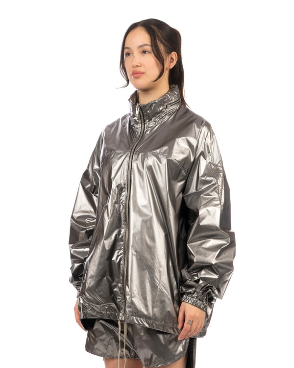 Rick Owens | x Champion Jumbo Windbreaker Silver - Concrete