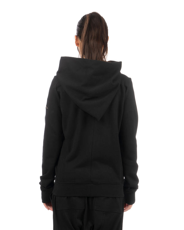 Rick Owens | x Champion Mountain Hoodie Black - Concrete
